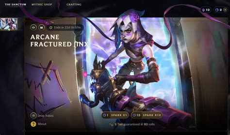 Exalted Jinx Skin Arcane Guide Unlock Rare Lol Skin