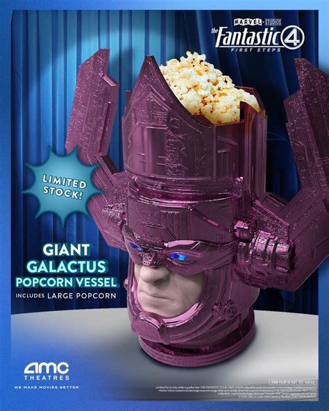 Fantastic Four Amc And Popcorn Bucket History R Popcornbuckets