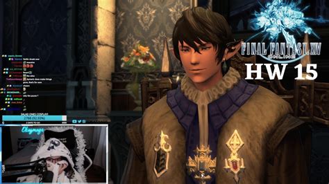 Ffxiv First Time Msq Heavensward Day 15 Aymeric Date Youtube