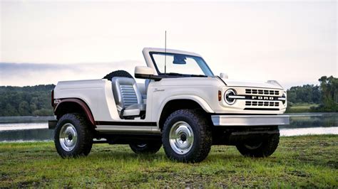 Ford S 60Th Anniversary Bronco Roadster Concept Is What The New Bronco Always Should Have Been