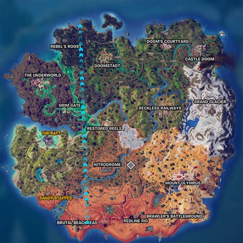 Fortnite Chapter 5 Season 4 Map Reveal Youtube