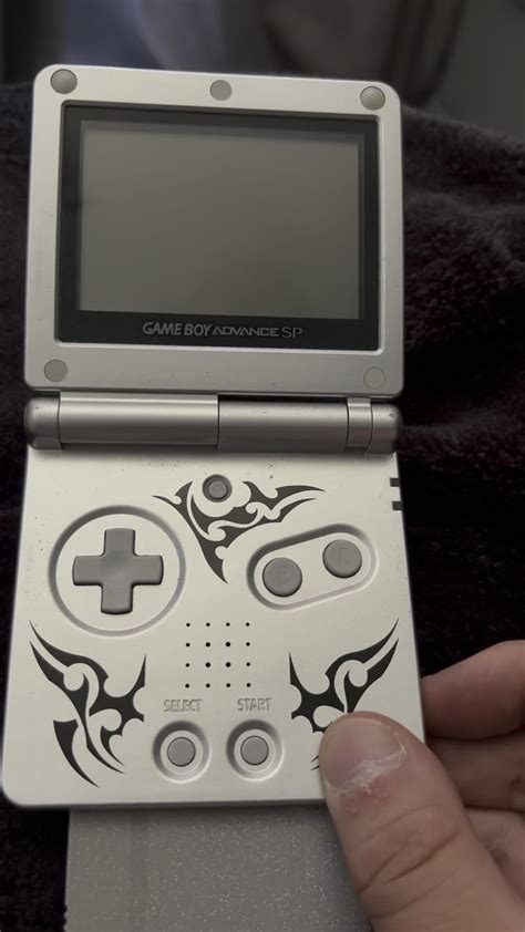 Found My Childhood Gameboy Advance Sp While Going Through Old Boxes In My Dad S House R Gameboyadvance