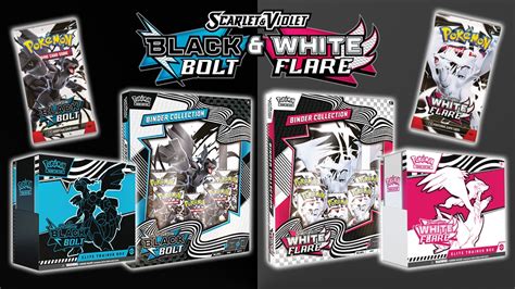 Full Content Details And Release Date Revealed For The New Pok Mon Tcg Scarlet Violet Black Bolt And White Flare Booster Bundles Pok Mon Blog