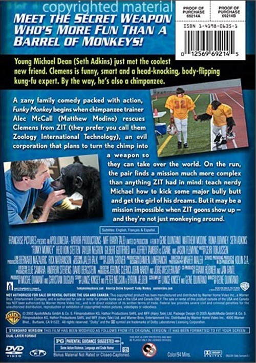 Funky Monkey Dvd