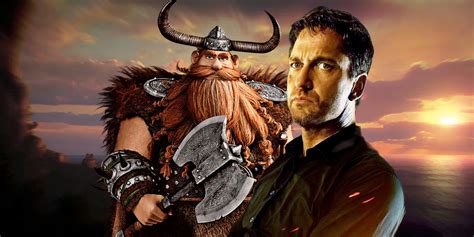 Gerard Butler Details How His Live Action How To Train Your Dragon Costume Helped Him Deal With