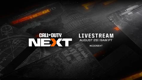 Get Ready For Call Of Duty Next Event Intel How To Watch On August 28 Tune In Rewards Call