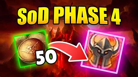 Get Your Tier 0 5 Now Sod Phase 4 Updates