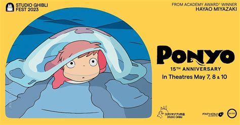 Ghibli Fest 2023 Ponyo 15Th Anniversary