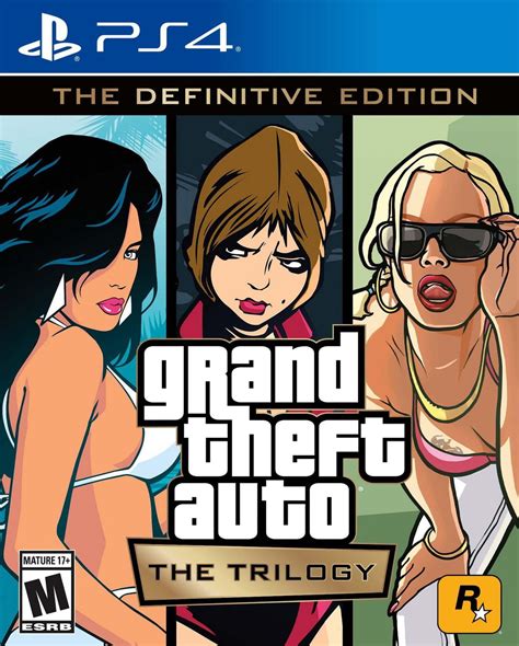 Grand Theft Auto Definitive Edition Trilogy Gta Game For Playstation 4 Walmart Com