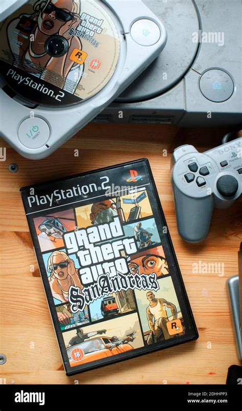 Grand Theft Auto San Andreas Video Game For The Playstation Launched In 2004 As The Seventh Title In The Series 5 September 2006 Stock Photo Alamy