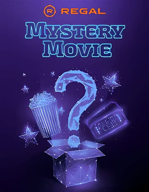 Guess The Next Regal Monday Mystery Movie