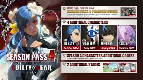Guilty Gear Strive Season Pass 4 Reveal Releasing July 22 Incl Anime Guest Resetera