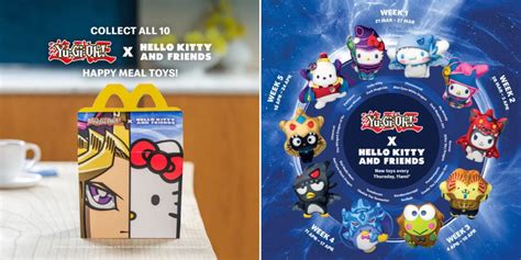 Happy Meal Toys Combine Hello Kitty And Yu Gi Oh At Mcdonald S