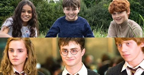 Harry Potter Cast Photos Hbo Cast The Roles Of Harry Hermione And
