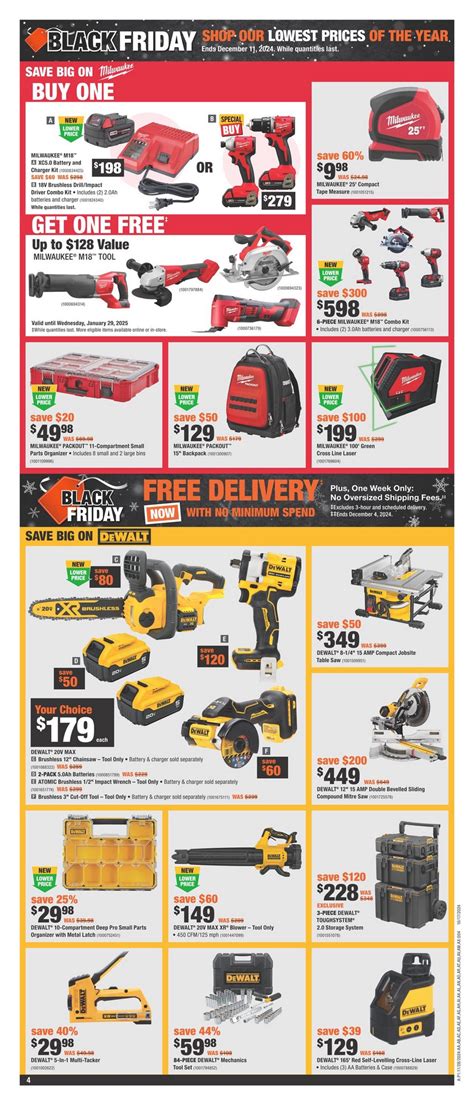 Unlock Savings: Home Depot Black Friday 2024 Release Date Approaches