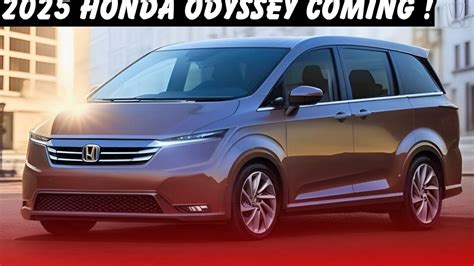 Honda Odyssey 2025 Release Date Announced: Key Statistic Revealed