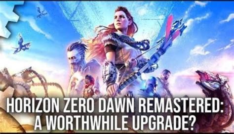 Horizon Zero Dawn Remastered Tech Review Yes The Upgrades Are Worthwhile Eurogamer Net