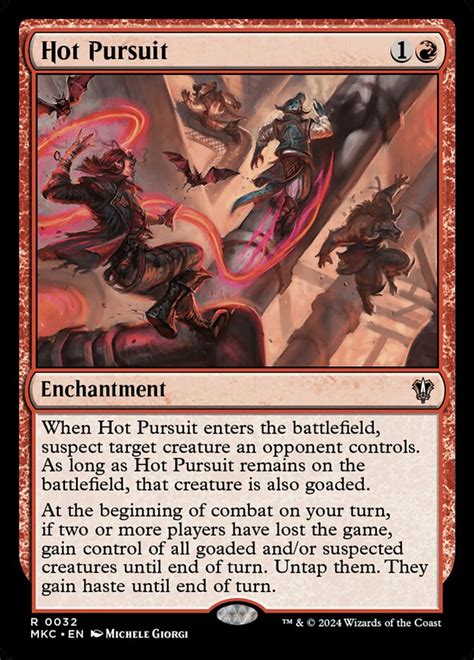 Hot Pursuit Murders At Karlov Manor Commander Mkc 32 Scryfall Magic The Gathering Search