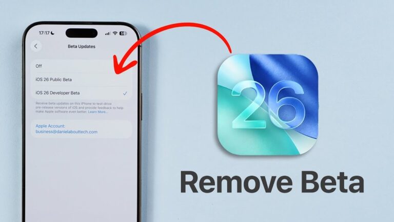 How To Exit The Ios Beta Program And Upgrade To Ios 26 Geeky Gadgets