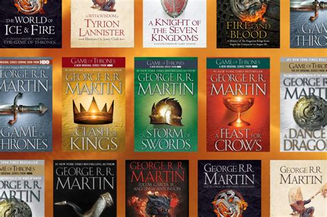 How To Read George R R Martin S Game Of Thrones Books In Order
