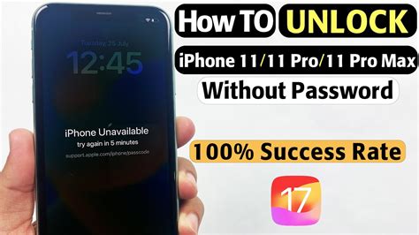 How To Unlock Iphone 11/11 Pro/11 Pro Max Without Password: The Best Unlock  Tool | 100% Success Rate - Youtube