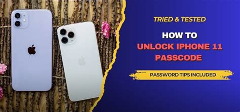 How To Unlock Iphone 11 Passcode
