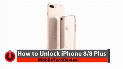 How To Unlock The Iphone 8 Amp 8 Plus With An Unlocking Service Youtube