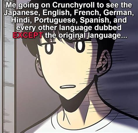 I Really Wanted To Watch It In The Korean Dub Too R Sololeveling