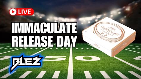 Immaculate Release Day Is Here W Dak Amp Special Guest Liveboxbreaks Groupbreaks Sportscards