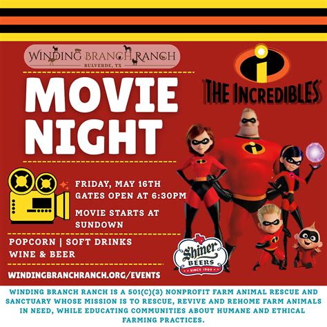 Incredibles Movie Night