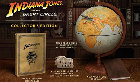 Indiana Jones And The Great Circle Collector S Edition Comes With 3 Days Early Access And A Conspiracy Theory Covered Globe Gamesradar