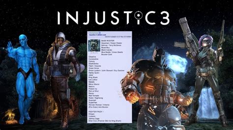 Injustice 3 All Information Release Date Characters And Leak Injustice 3 All Information Release Date Characters And Leak