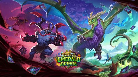 Into The Emerald Dream Guide New Hearthstone Expansion Card Reveals Release Date New
