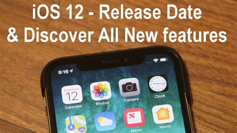 Ios 12 Release Date Amp Discover All New Features On Iphone Youtube Ios 12 Release Date Amp Discover All New Features On Iphone Youtube