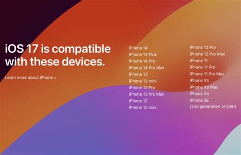 Ios 19 Supported Devices Iphone 17 Pro And Ios 18 2 1