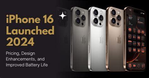Iphone 16 Launched 2024 Pricing Design Battery Life