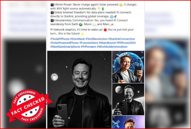 Is Tesla Launching A Pi Smartphone With Revolutionary Features Fact Crescendo The Leading Fact Checking Website