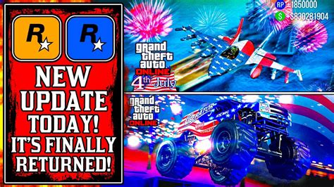 It S Finally Here The New Gta Online Update Today New Gta5 Update