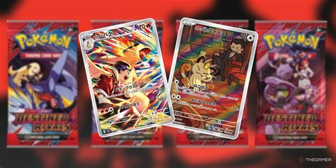 Japanese Pok Mon Tcg Fans Share First Pics Of Destined Rivals Top Chase Cards