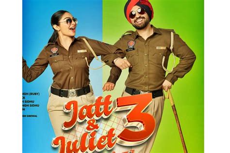 Jatt Amp Juliet 3 Diljit Dosanjh Neeru Bajwa Revive Franchise After 10 Years First Poster Out
