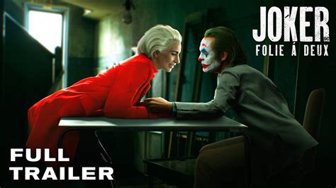 Joker 2 Folie Deux Full Trailer 2024 Lady Gaga Joaquin Phoenix Movie Warner Bros New