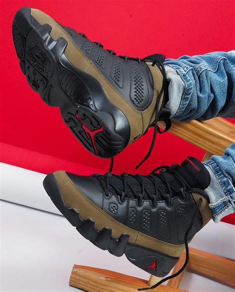 Jordan 9 Retro Olive 2024 Air Jordan Hv4794 030 Black True Red Light Olive Flight Club