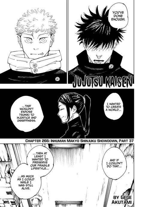 Jujutsu Kaisen Chapter 266