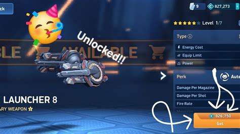 Killshot Rank Up Disc Launcher Unlock Mech Arena Youtube