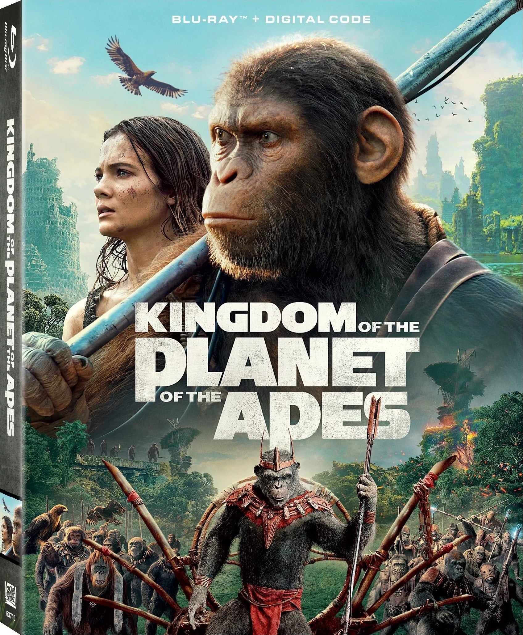 Kingdom Of The Planet Of The Apes 4K Steelbook Blurays For Everyone