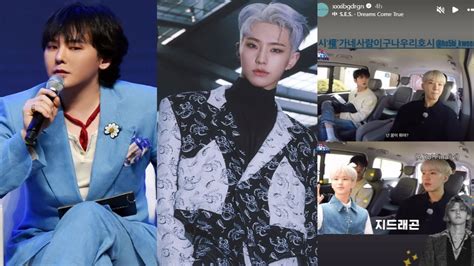 Kwon Family Bigbang S G Dragon Makes Seventeen S Hoshi S Dream Come True With Endearing Social Media Exchange Pinkvilla Korean