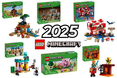 Lego Minecraft Fans Are Eating Good With Six New Sets Already Revealed For Early 2025 Jay S Brick Blog