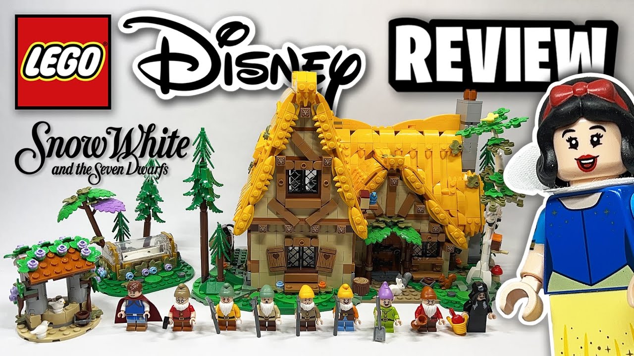 Lego Set Reveal Snow White And The Seven Dwarfs Cottage 43242 Idisplayit