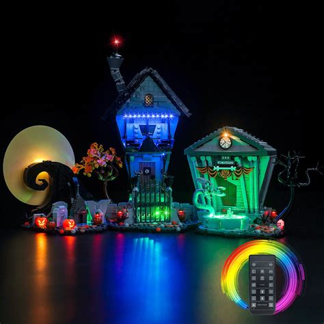 Light Kit For Lego Disney Tim Burton S The Nightmare Before Christmas 21351