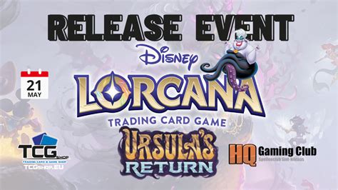 Lorcana Ursula Amp 39 S Return Release Event Hq Gamecenter Tcgshop